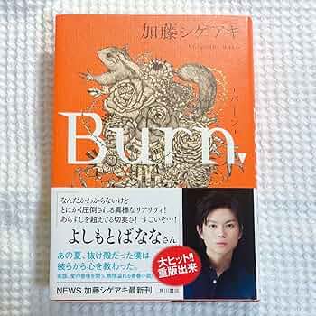 NEWS - 加藤シゲアキ Burn サイン入り NEWS 加藤シゲアキ Burn 直筆サイン入りポスター